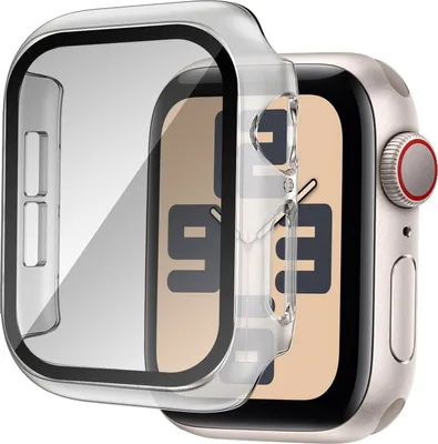 Produktbild von Bandz Hartschalenetui mit Displayschutzfolie, passend für Apple Watch 10 (42 mm) & 11 (42 mm)