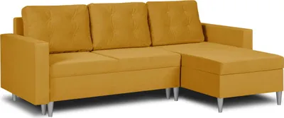 Produktbild von Ecksofa mit Schlaffunktion GUEST - Gelb