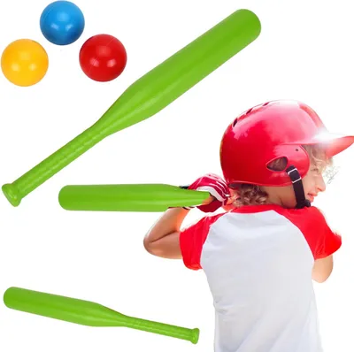 Zdjęcie produktu dla Zestaw Do Gry Zespołowej Baseball Kij Baseballowy Piłki Dla Dzieci 4968