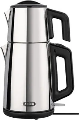 Produktbild von Mulex Samowar Tee-Express Teemaschine, Silber Hochglanz