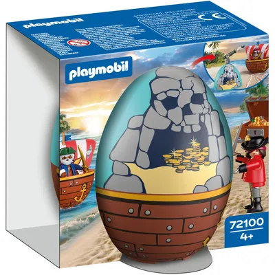 Produktbild von PLAYMOBIL 72100 Spiel-Ei: Piraten