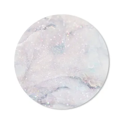 Produktbild von MuchoWow® Mauspad Mousepad Marmor - Glitter - Blau 20x20 cm - Mousepads - Maus Mat - Pad - Mausunterlage - Schreibtischmatte