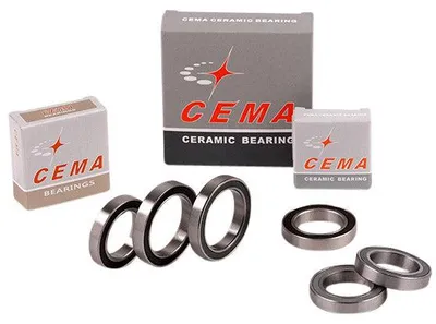 Produktbild von Cema Kugellager 24x37x7 SG3 beschichtetes Keramik schwarz