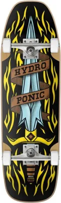 Immagine prodotto di Hydroponic Bullet Co 8.75'' Skateboard nero 32 pollici nero 32 pollici