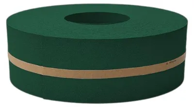 Produktbild von Sichtschutzstreifen zaun|zu PREMIUM HALBE 50m Rolle PP Zaunblende Doppelstabzaun Grün 50m