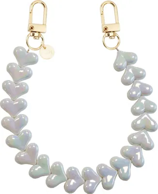 Produktbild von Funky Hearts Cord (white metallic)