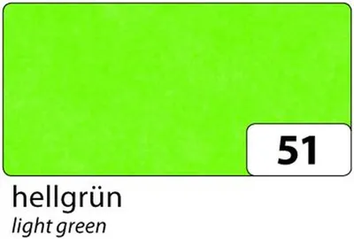 Produktbild von Folia 91051 Blumenseide - 50 x 70 cm, 5 Bogen, hellgrün