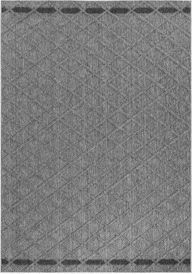 Produktbild von Outdoor Teppich Piero rechteckig, Farbe: Grau, Größe:240x340 cm