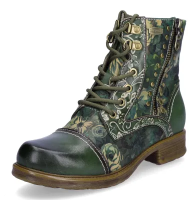 Produktbild von Laura Vita Damen Schnürboot grün