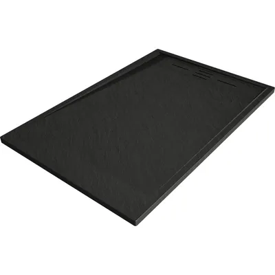 Zdjęcie produktu dla Mexen Amon brodzik prostokątny SMC 100 x 70 cm, czarny - 4F707010