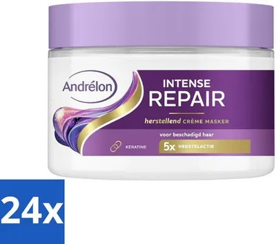 Obrázek produktu pro Andrélon odstraněn. Vlasová maska pro intenzivní regeneraci – 300 ml – výhodné balení – 24 kusů
