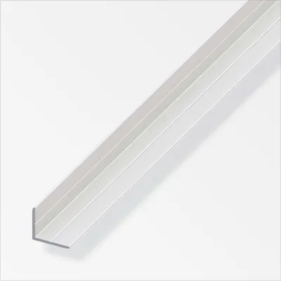 Produktbild von alfer clampline-Winkel-Profil 1 m, 21 x 19 mm Aluminium eloxiert silber