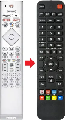 Produktbild von Fernbedienung passend für PHILIPS 65PUS8507-12 | 65PUS850712