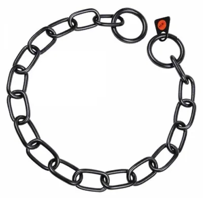 Immagine prodotto di Collana Sprenger, media - acciaio inossidabile nero, 3,0 mm, 49 cm