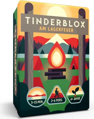 Immagine prodotto di Tinderblox - am Lagerfeuer - Geschicklichkeitsspiel (DE)