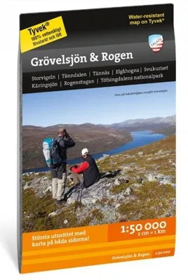 Produktbild von Grovelsjon & Rogen, Maßstab 1:50.000