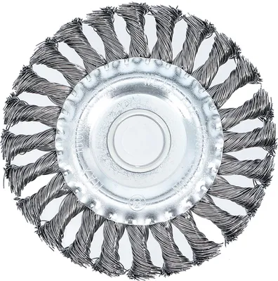 Produktbild von BGS 3986 Scheibenbürste / Zopfrundbürsten, 125 mm Durchmesser
