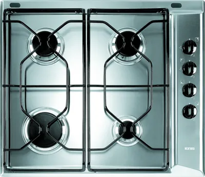 Obrázok produktu pre Indesit PAA 642 IX/I WE1, Nerezová oceľ, Vstavaný, 58 cm, Plynový, Nerezová oceľ, 4 zone(s)