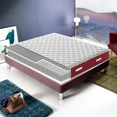 Obrázok produktu pre Matrac 120 × 200 cm, výška 21 cm, matrac s vreckovými pružinami, H3, ergonomický