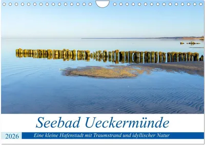 Produktbild von Seebad Ueckermünde (Wandkalender 2026 DIN A4 quer), CALVENDO Monatskalender