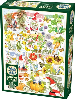 Produktbild von Cobble Hill A Happy Gnome Life, 1000 Stück(e)