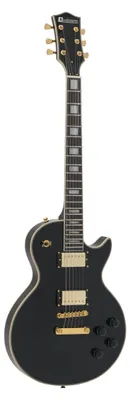 Productafbeelding van DIMAVERY LP-530 Elektrische Gitaar, zwart/goud (26215156)