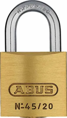 Produktbild von ABUS Hängeschloss 45/20, messingfarben, 2-teilig (1 Set)