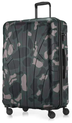 Imagen del producto de Maletas de viaje grandes, con carcasa rígida de ABS ligera, de 76 x 53 x 31 cm, con capacidad ampliable, con cerradura TSA, ideales para viajes