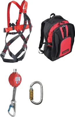 Produktbild von TEUFELBERGER Hubsteiger Set mit Ergo Click im Rucksack Nennlast 130 kg