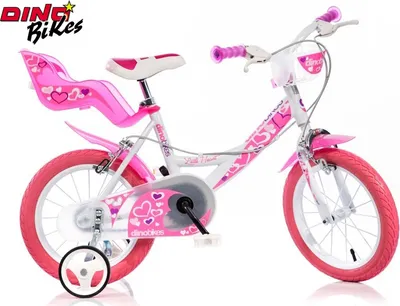 Produktbild von Dino Bikes Kinderfahrrad 14" weiß 2017