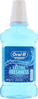 Zdjęcie produktu dla Płyn do płukania jamy ustnej Complete Lasting Freshness Artic Mint 250 - Oral-B