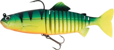 Zdjęcie produktu dla Fox Rage Replicant Jointed Gummifisch 18cm 80g Firetiger UV
