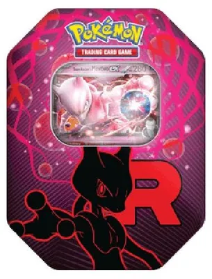 Produktbild von Pokemon Team Rocket Tins: Team Rocket's Mewtwo ex Tin German