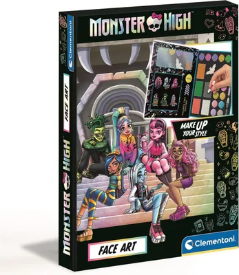 Obrázok produktu pre Clementoni Face Art Monster High Sada Na Maľovanie Na Tvár 18788 P6