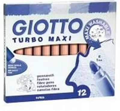 Image de Giotto cynabrio vert turbo maxi feutres set de 12