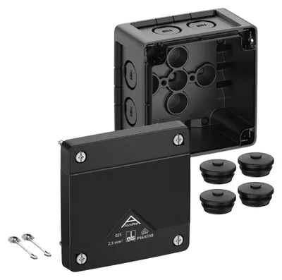 Produktbild von Spelsberg 40200001 Abzweigkasten L x B H Schwarz IP66 IP67 IP69