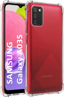 Immagine prodotto di Custodia per Samsung Galaxy A03S - Custodia antiurto trasparente per telefoni cellulari Custodia protettiva antigraffio ultra sottile Phonillico
