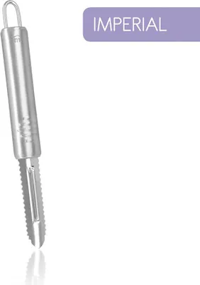 Obrázok produktu pre Metaltex 233241, Zelenina, Rovná škrabka, Nerezová oceľ, Nerezová oceľ, Nerezová oceľ