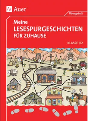 Produktbild von Meine Lesespurgeschichten für Zuhause - Klasse 1/2