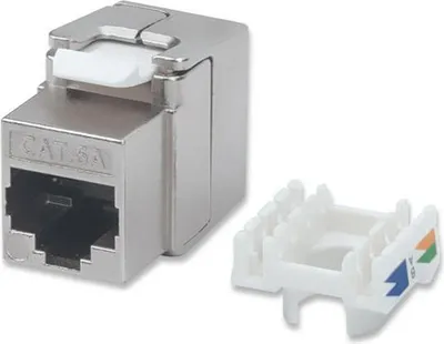 Obrázek produktu pro INTELLINET Cat6a-Modularbuchse FTP Keystone Jack werkzeuglos