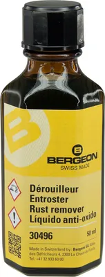 Immagine prodotto di Bergeon 30496 Rimuovi Ruggine per Parti di Movimento - 50g