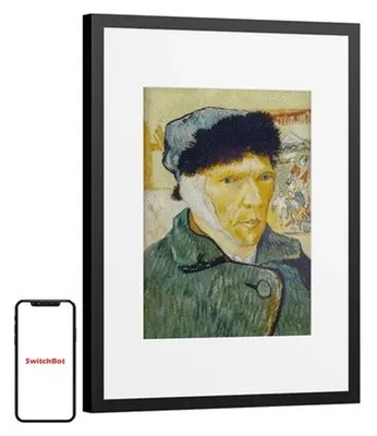 Zdjęcie produktu dla SwitchBot AI Art Frame – cyfrowy ramka do wyświetlania obrazów, 13,3 cala