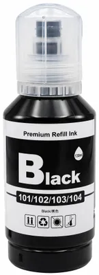 Produktbild von OBV Nachfülltinte kompatibel mit Epson 104 Schwarz - ET-2710 ET-2720 ET-2810 ET-4800