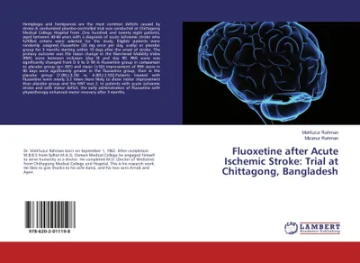 Produktbild von Fluoxetine after Acute Ischemic Stroke: Trial at Chittagong, Bangladesh