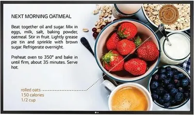 Produktbild von LG KT-T490, 124,5 cm (49"), Multitouch, USB, Infrarot, 9 ms, 1 mm