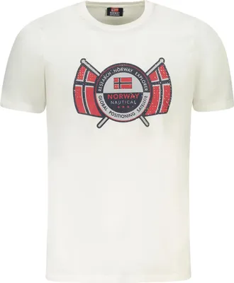 Produktbild von NORWAY 1963 Herren KURZARM-T-SHIRT Weiß 856028_BIWHITE : Größe - 2XL Größe: 2XL