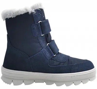 Productafbeelding van Superfit Flavia Kinderschuhe Mädchen Winterstiefel Klettverschluss Blau Freizeit