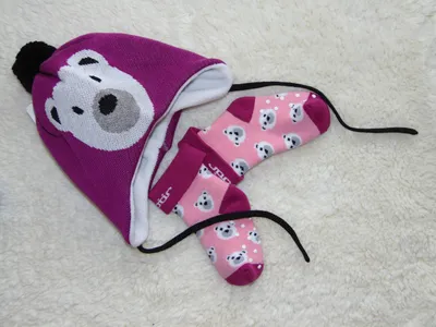 Immagine prodotto di EISBÄR Il mio primo Eisbaer Set rosa intenso/bianco/graum/schw 41