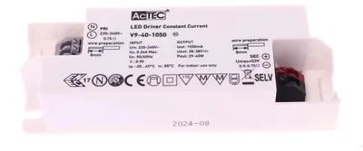 LED-Treiber DC 1050 mA 40 W Konstantstrom 220-240 V