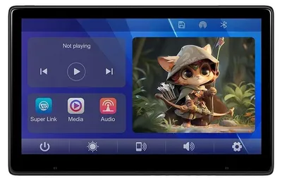 Produktbild von Kopfstützen-Videoplayer, kabellose Konnektivität, mehrere Audiomodi, 10.1 Zoll